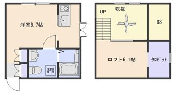 プリマことぶきの間取り画像
