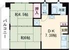 東山パビヨンの間取り画像