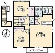 マレンドールⅡの間取り画像
