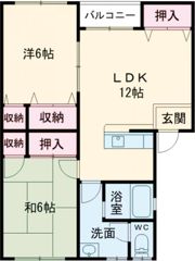 メゾンリリィの間取り画像