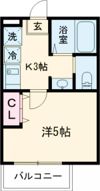 OP－TION GIONの間取り画像