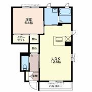 コンフォートKAMIPARK eastの間取り画像