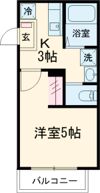 OP－TION GIONの間取り画像