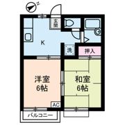 グレースコートB棟の間取り画像