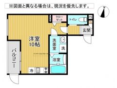 Calm三萩野の間取り画像