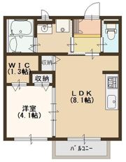 エル・ソル旭町の間取り画像