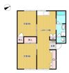 村中ハイツNo.2の間取り画像