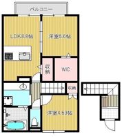ローゼラルジュ B棟の間取り画像