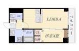 ラルーチェ平田橋の間取り画像