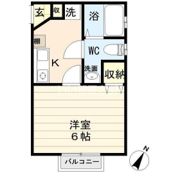 プレナスみなみ野の間取り画像