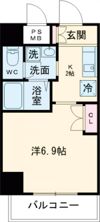 エトワール瓦町の間取り画像