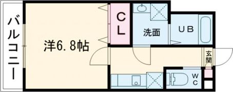 リトルネスト福生の間取り画像