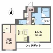 リラフォートの間取り画像