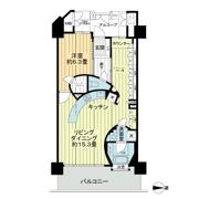 ライオンズタワー仙台広瀬の間取り画像