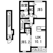 Kの間取り画像