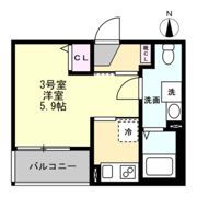 ベイルーム東本厚木の間取り画像