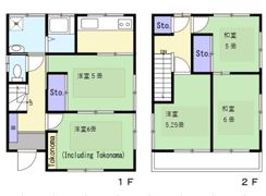 瀬谷区橋戸戸建の間取り画像