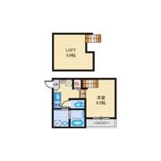 ハーモニーテラス十番町の間取り画像