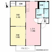 メゾン豊岡の間取り画像