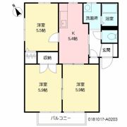 フォーレスアナイ A棟の間取り画像