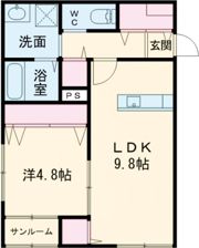 FLOURISH IN 上所駅前の間取り画像