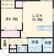 FLOURISH IN 上所駅前の間取り画像