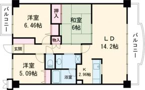 プレステージ青山の間取り画像