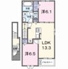 シャトーハイツ HAZ．の間取り画像