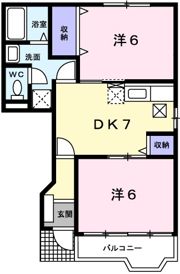 グレイスフルフィールドⅡの間取り画像
