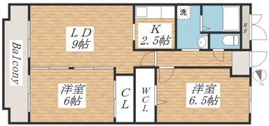 パロス135の間取り画像