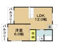 福田アパートの間取り画像