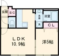 ブリエ・アサヒの間取り画像