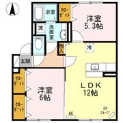 グランビュー千富の間取り画像