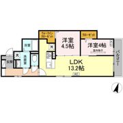 DーROOM八本松1丁目の間取り画像