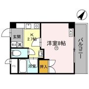リバーハイツ光陽の間取り画像
