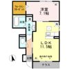 新棒屋第一城北ハイツの間取り画像
