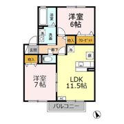 リュミエールの間取り画像
