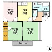 コーポKの間取り画像