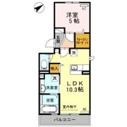 セジュール鵬舟Ⅴの間取り画像