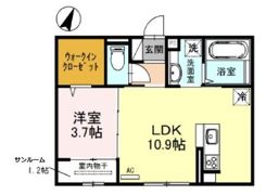 メゾンシトロンの間取り画像