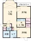 リシェヌの間取り画像