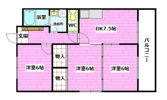 メゾンマツモトの間取り画像
