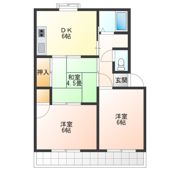 コーポ小林の間取り画像