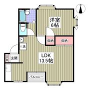 ルビーヒルズAの間取り画像