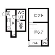 アストリア名駅の間取り画像