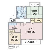 カーサタツミの間取り画像