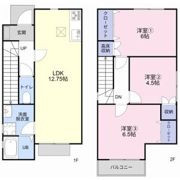 永井様戸建賃貸住宅B棟の間取り画像