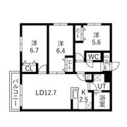ZABO HILLS 旭山公園通りの間取り画像