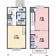 Garden Valley B棟の間取り画像