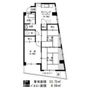 ロイヤルハイツタニの間取り画像
